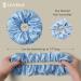 LILYSILK Women's 100% Mulberry Silk Big Hair Scrunchies Ladies Pure Silk Filled Giant XL Ponytail Holder Oversized Elastic Hair Tie Band Large Jumbo Hair Bobble for Breakage Prevention(Ice Blue) - Buy Online on GoSupps.com