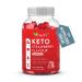 Keto Gummies Weight Loss Support Food Supplement - Strawberry Flavour 60 Gummies Low Calorie Snacks - No Added Sugars - Appetite Control & Energy Boost - Vegan and Gluten Free 60 count (Pack of 1)