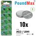 Buy AG3 LR41 Batteries 1.5V Alkaline Button Cell - 10 Count | Durable & Long-Lasting | Fast International Shipping - Buy Online on GoSupps.com
