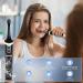 Saker Tooth Polisher Kit - Rechargeable Dental Polisher with 12 Brush Heads LED Light & 5 Speed Modes - Waterproof Teeth Whitening Tool for Perfect Smiles - Buy Online on GoSupps.com