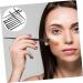 Uonlytech Brow Brush Angled 12Pcs Eyeliner Angled Brow Brush Eyeliner Eyebrow Brush Concealer Brush Makeup Tools 15.5x1.2x0.6cm Black - Buy Online on GoSupps.com