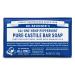 Dr Bronner's Peppermint Pure-Castile Bar Soap Made with Organic Oils with Certified Fairtrade Ingredients Used for Body Face and Hair Vegan Friendly 140g Bar Peppermint 147.9 ml (Pack of 1)
