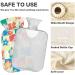 NAANLE 2L Hot Water Bottle with Checkered Floral Cover - Pain Relief & Heat Therapy for Back Neck Hands & Feet - Buy Online on GoSupps.com