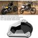 Side Stand Pad for Triumph Scrambler 1200XC 1200XE (2019-2020) | Aluminum Alloy Kickstand Extension Enlarger - Best eCommerce Deal - Buy Online on GoSupps.com