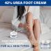 42% Urea Cream with 2% Salicylic Acid- Urea Cream for Feet - Foot Cream for Dry Cracked Heels and Feet - Callus Remover Gel Foot Lotion - Moisturizing & Smoothing Skin - For Elbows Hands and Knees - Buy Online on GoSupps.com