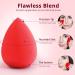 BEAKEY Non-Latex Makeup Sponges 5 Pcs - Multi-Color Beauty Blender for Liquid, Creams, and Powders - Buy Online on GoSupps.com