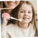 Healvian Pink Toddler Toothbrush | Portable Silica Gel Cleaning Brush | 1 Pack - Buy Online on GoSupps.com
