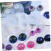 18 Pcs Eye Mold Keychain Tool De para Gelatinas Clear Epoxy Silicone Casting Molds Eyeball Silicone Doll Eyes Casting Molds Eyeball Casting Tools Crystal - Buy Online on GoSupps.com
