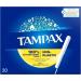 Tampons Regular Cardboard Applicator Tampax Blue Box 40 Tampons (2 Packs of 20) | Leak Protection | Super Absorbent | Fragrance-Free | Long Lasting Protection | Including Jaspem Period Tracker - Buy Online on GoSupps.com