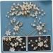minkissy 5 Sets Hairpin Bridal Hair Combs Pearl Hair Combs Decorative Headpiece Decorative Hair Combs Wedding Decorations for Ceremony Hair Decor Accessory Zinc Alloy Horse Eye Bride - Buy Online on GoSupps.com