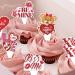 24 Pieces Valentine s Day Themed Cupcake Toppers Love Cupcake Picks Decorations - Buy Online on GoSupps.com