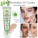 EONFAVE CC Cream Red Correct CC cream against redness with Centella Asiatica Korean Make Up Fondation with SPF 25 Full Cover Concealer with soothing effect for naturally even skin types - Buy Online on GoSupps.com