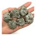 Natural Crystal Rough 1pc Natural Iron Pyrite Cluster Crystal Stone Rough Display Minerals Natural Quartz Crystals Natural Decoration