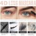 4D Silk Fiber Lash Mascara Waterproof Mascara for Longer Curler and Voluminous Eyelashes - Natural Formula Smudge-proof Mascara Lasting All Day for Slender Dense Lashes Black - Buy Online on GoSupps.com