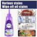 2PCS Active Enzyme Clothing Stain Remover Active Enzyme Laundry Stain Remover Garment Stubborn Stain Cleaner Oil Remover Clothes Oil Stain Remover Liquid Detergent for Most Types of Clothes - Buy Online on GoSupps.com