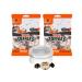 Toffee Sweets Walkers Nonsuch Treacle Flavour x 2 Bags x 150g Each Bundle with TinTastic Silver Window Lid Refillable On-the-Go Travel Tin