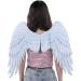Zerodis Large Angel Wings for Halloween Party Costume - Adult & Kids Fairy Wings in White - 50x29x1cm - Buy Online on GoSupps.com