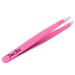 Demi Rose Tweezers for Women Facial Hair  Professional Grade Stainless Steel Eyebrow Tweezers Precision - Non Slip Grip  Slant  Sharp Ingrown Hair Removal Tweezers for Men (Tea Rose)