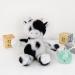 Little Love by NoJo Cow Plush Pacifier Buddy - Black and White - Buy Online on GoSupps.com