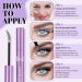 Lash Cluster Glue 10 ML - Waterproof Black Bond for Eyelash Extensions | Lasts 48-72 Hours | Includes Brushes & Tweezers - B&Qaugen - Buy Online on GoSupps.com