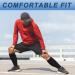 Knee High Medical Compression Socks 20-30 mmHg for Men & Women | Open Toe Circulation Support for Varicose Veins DVT Sports & Travel - Black Small - Buy Online on GoSupps.com
