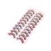 minkissy 10 Pairs Dd Volume False Eyelashes Strip Lashes Women Fake Natural Eyelashes 25 Mm Lashes Colored Eyelashes Cosmetic Eyelashes Colored Lashes Makeup Eyelashes Girl Supplies Fluffy