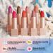 Oulac Lipsticks Set for Women - Orange Lipstick Kit Creamy Texture Hydrating Lip Vegan&Gluten-free Include Sensual Glow Satin Lipstick and Metallic Shine Lipstick (SG04+SG05+PG04) - Buy Online on GoSupps.com