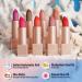 Oulac Coral Moisture Shine Lipstick | Vegan Gluten-Free | Diamond Reflection | Moisturizing Formula | 04 Sunrise - Buy Online on GoSupps.com