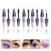 5Pcs Waterproof Colored Mascara Volumising & Lengthening Mascara - Long-Lasting Brown Mascara for eyelashes Colorful Thick Mascara Eye Makeup Professional Eye Cosmetics for Women and Girls #002