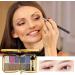 10 Colors Glitter Eyeshadow Pallet Shimmer Colorful Eyeshadow Palette Makeup Diamond Bright Makeup Shimmery Highly Pigmented Waterproof Long-lasting Sweatproof Practice Make Up - Buy Online on GoSupps.com