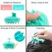 Ithyes Silicone Shampoo Brush & Scalp Massager - 2 Pack (Green/Pink) | Improve Blood Circulation for Men Women & Pets - Buy Online on GoSupps.com
