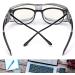 LVIOE Fit Over Blue Light Blocking Glasses | Anti Blue Light Eyewear for Prescription & Reading Glasses - A01 Grey Frame - Buy Online on GoSupps.com