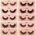 Reusable False Eyelashes Strip Waterproof Eyelashes Easy Application Reusable and Waterproof Perfect for Party Wedding Cosplay and Daily Wear Eyelashes That Look Like - Buy Online on GoSupps.com