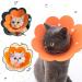 Adjustable Pet Cone Collar for Cats - 2 Pack Soft Protective Recovery Collar in Orange | Prevents Licking Wounds after Surgery (Large) - Buy Online on GoSupps.com