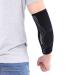 Yctze Unisex Elbow Brace Guard | Black Sports Elbow Support Protector for Gym Basketball Volleyball & Weight Lifting | Highly Resilient Arm Sleeve (L - Buy Online on GoSupps.com