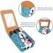 Travel Lipstick Organizer Case | Portable Makeup Bag with Mirror | Cartoon Cat Design - Shop Internationally - Buy Online on GoSupps.com