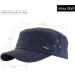 Leoodo Adjustable Military Cap for Men & Women | Cotton Sun Hat for Hiking & Sports | One Size Black - Buy Online on GoSupps.com