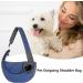 Pet Sling Carrier for Small Dogs & Cats | Adjustable Washable Breathable Tote Bag - Neflum L Denim Color - Buy Online on GoSupps.com