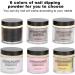 Nail Dipping Powder Set Nail Art Powder Top Base Coat Gel Dust Brush Manicure Tool Set (K1215) - Buy Online on GoSupps.com