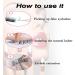 Volume Lash Extension Tweezers Set - 5PCS Stainless Steel for Easy Fans - Silver - Buy Online on GoSupps.com