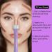 2 in 1 Contour Brush | 2 in 1 Precision U-Shaped Brush and Buffing Brush Dual End Nose Contour Brush for Sculpting and Defining Nose Cheek Bones Contour Hixip - Buy Online on GoSupps.com