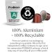Compatible Nespresso Coffee Pods 80 Expresso Aluminium Organic Pods Punchy & Powerful Espresso Coffee 10 count (Pack of 8) - Buy Online on GoSupps.com