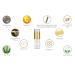 Allegresse 24K Skincare Collagen Mask Set - Rejuvenating Facial Gel & Serum with Essential Oils | 3 Piece International Shipping - Buy Online on GoSupps.com