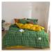 Bedding Sets Double Sided Duvet Cover Pillowcase Sheet Soft Comfort Double Duvet Cover Set Soft (C 4pcs 150x200cm)
