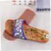 FRCOLOR 2 Pairs of Shoes for Pain Relief Slippers Foot Massager Summer Slippers Women's Slippers Dimensions Summer Slippers for Women Size on Miss Font Wooden Tool - Buy Online on GoSupps.com