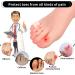 Cobee Silicone Small Toe Sleeves - 14 Pieces Pinky Toe Protectors for Corns, Blisters, Ingrown Nails - Toe Caps Guards Covers for Pain Relief (Pink) - Buy Online on GoSupps.com