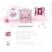 Rose Bulgarian 5 Piece Gift Set - Natural Soap Body Wash Hand Cream Face Cream & Micellar Water - Ideal Gift for Skincare Lovers - Buy Online on GoSupps.com