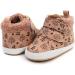RVROVIC Baby Anti-Slip Sneakers Ankle Boots | Soft Toddler First Walkers | Newborn Crib Shoes 0-6 Months | A1 Leafbrown - Buy Online on GoSupps.com