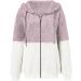 Buy Hanxiulin Women's Fleece Plush Jacket - Warm Fluffy Zipper Wool Coat Long Winter Trench in Pink XXL - International Shipping Available - Buy Online on GoSupps.com