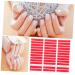minkissy 5 Sheets Heavy Duty Duct Tape Doublesided Tape Double Sided Duct Tape Clear Tape Double Sided Adhesive Tape Double-sided Tape Press on Nail Stand Right Angle Plastic Nail Piece - Buy Online on GoSupps.com